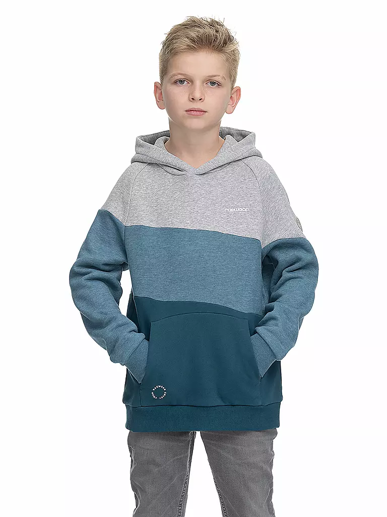 RAGWEAR | Jungen Kapuzensweater - Hoodie VENDIO | grün