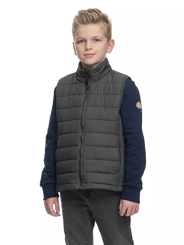 RAGWEAR | Jungen Steppgilet VITEK | olive