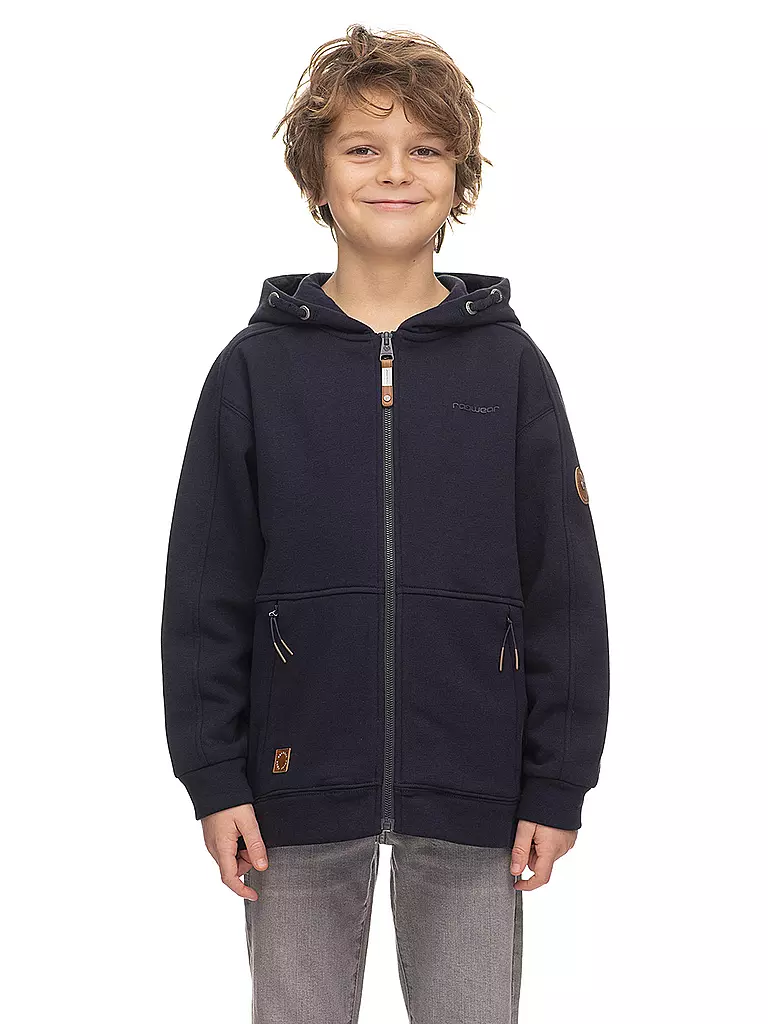 RAGWEAR | Jungen Sweatjacke JURAY | dunkelblau