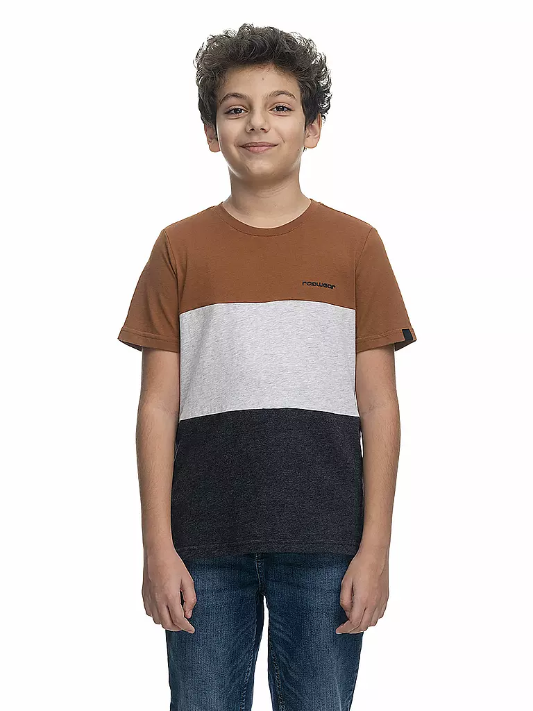 RAGWEAR | Jungen T-Shirt GRADIEN | braun