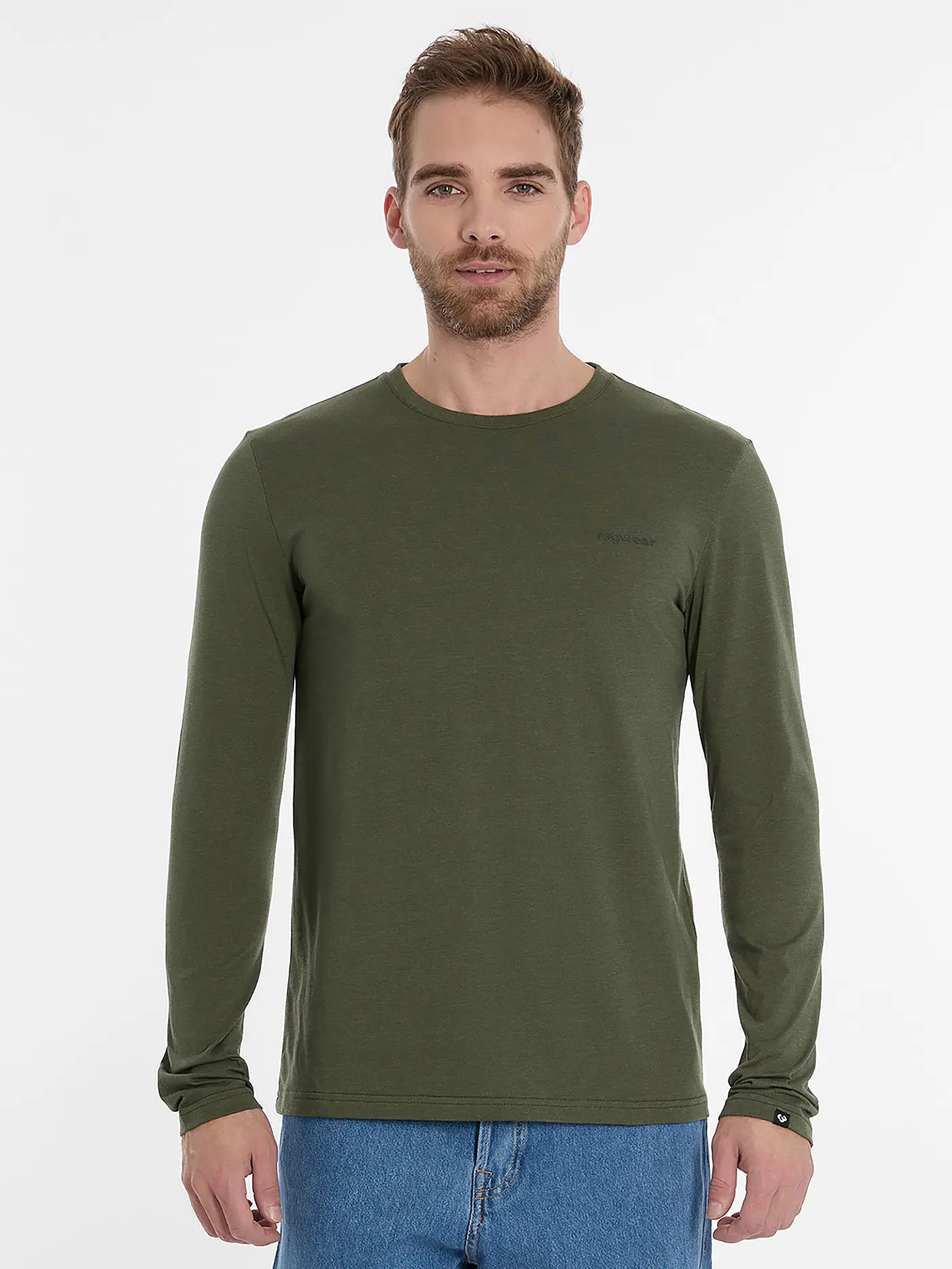 RAGWEAR | Langarmshirt ZACHARI  | olive
