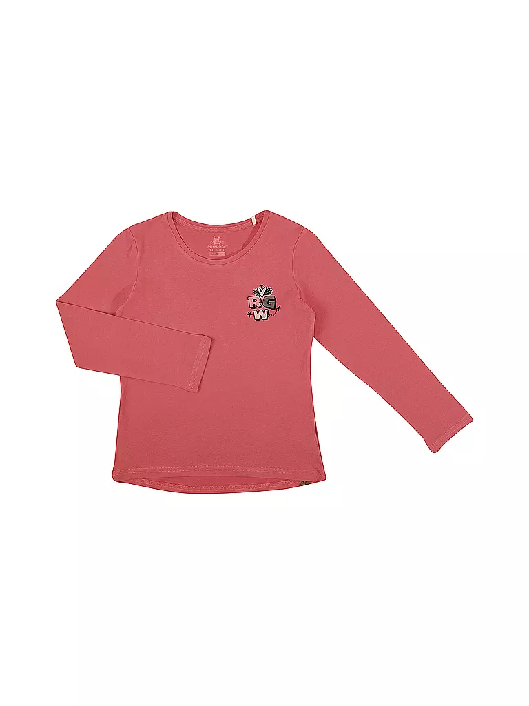 RAGWEAR | Mädchen Langarmshirt FLORENCIE | rosa