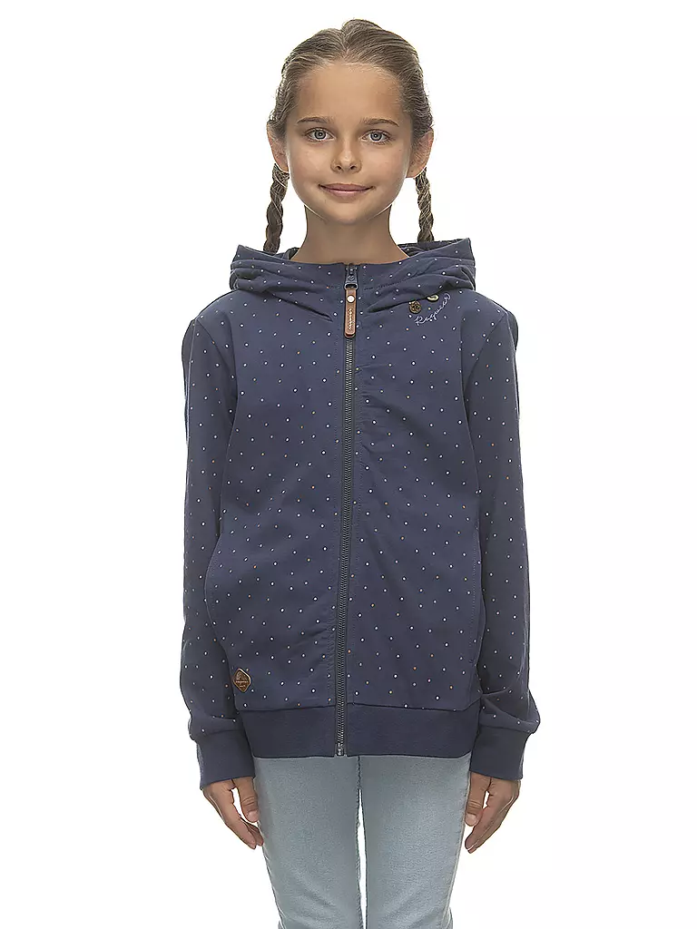 RAGWEAR | Mädchen Sweatjacke AGNESKA | blau