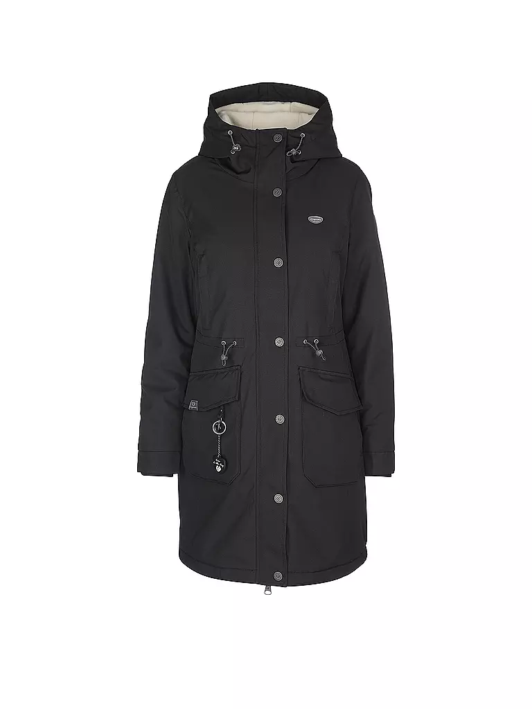 RAGWEAR | Parka Reloved Remake | schwarz