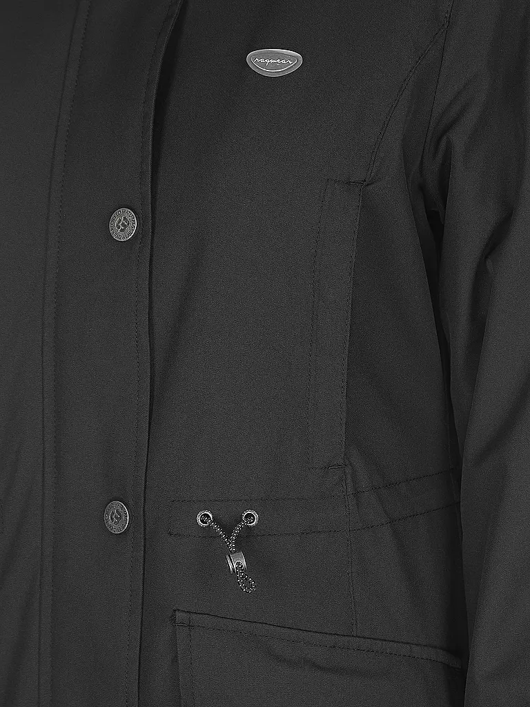 RAGWEAR | Parka Reloved Remake | schwarz