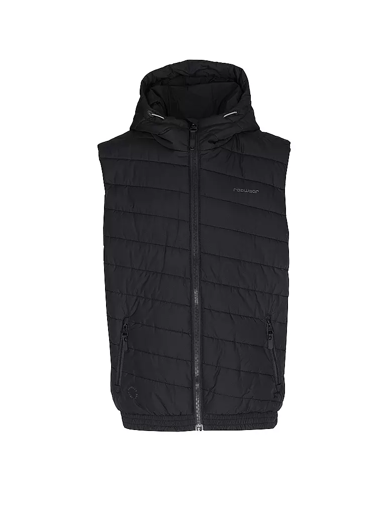 RAGWEAR | Steppgilet GENNEMY | schwarz