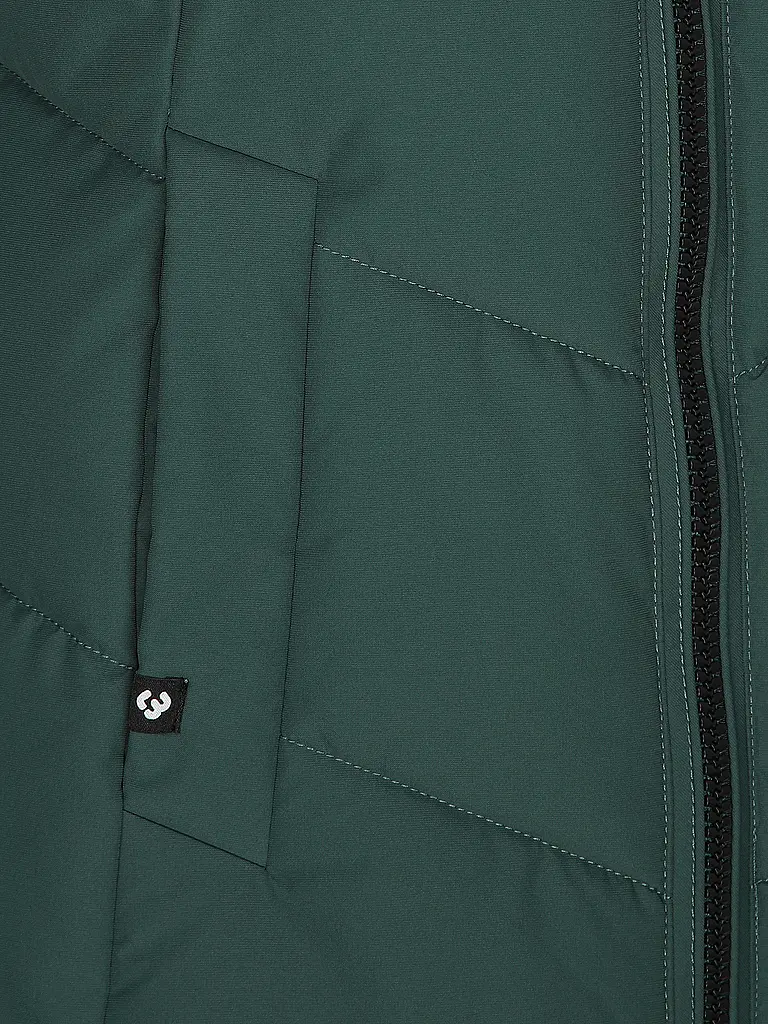 RAGWEAR | Steppmantel NATALIN | dunkelgrün