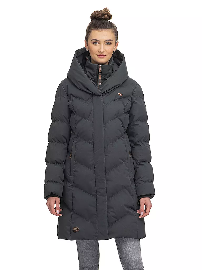 RAGWEAR | Steppmantel NATALKA | dunkelgrün