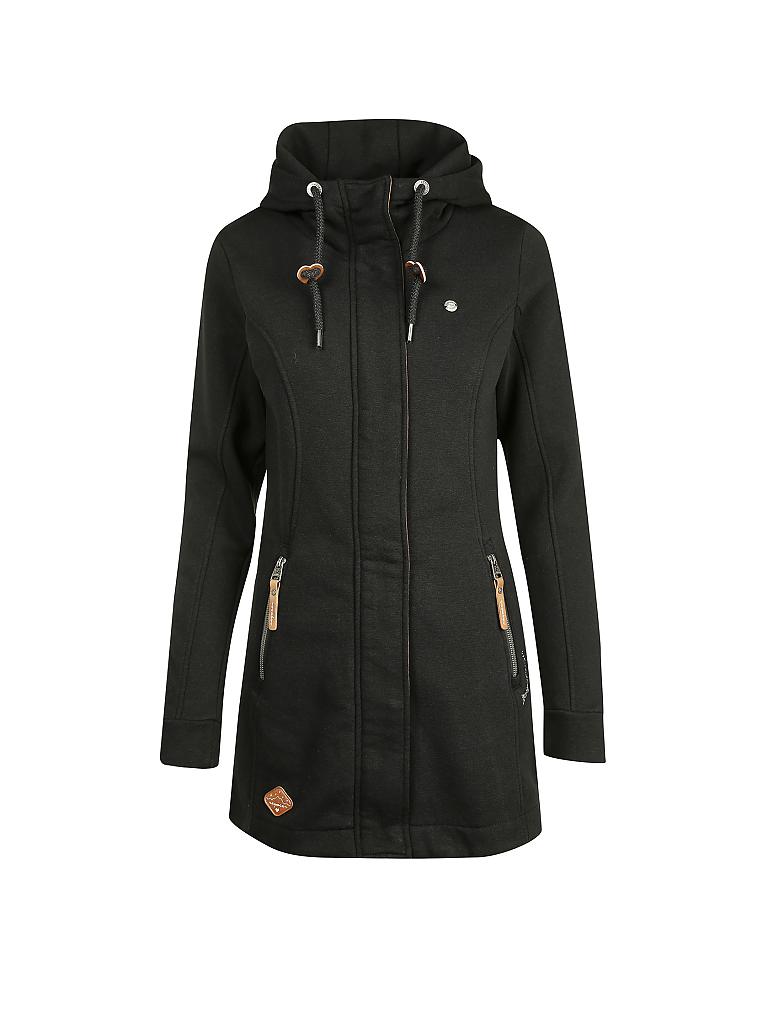 RAGWEAR | Sweatjacke  "Letty" | schwarz