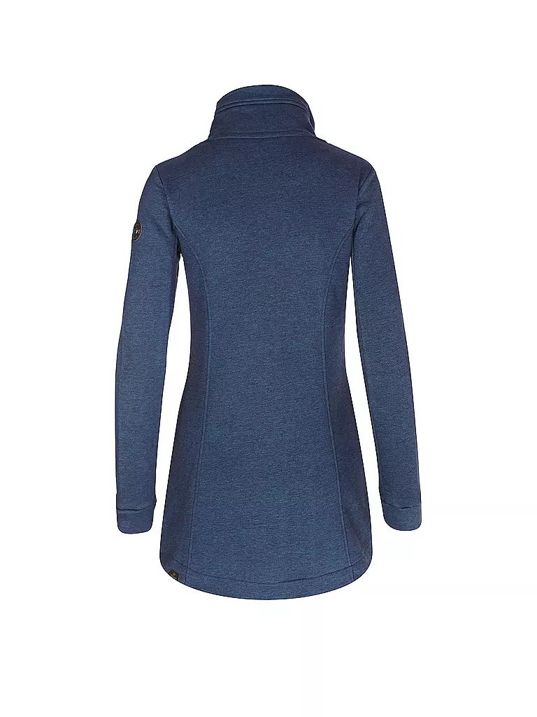 RAGWEAR | Sweatjacke LONG LETRICE | blau