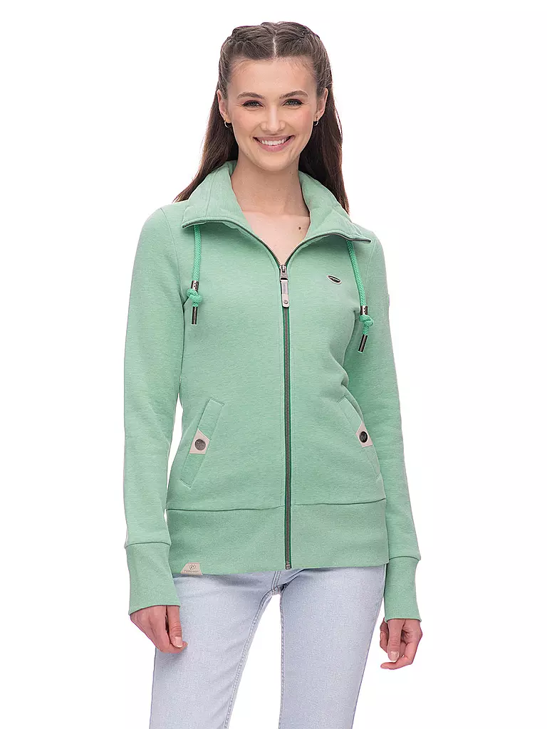 RAGWEAR | Sweatjacke RYLIE | mint