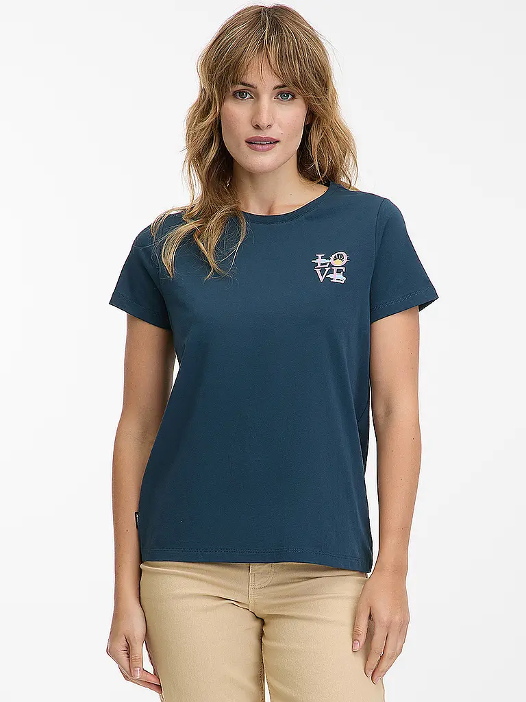 RAGWEAR | T-Shirt ADORI PP | Dunkelblau