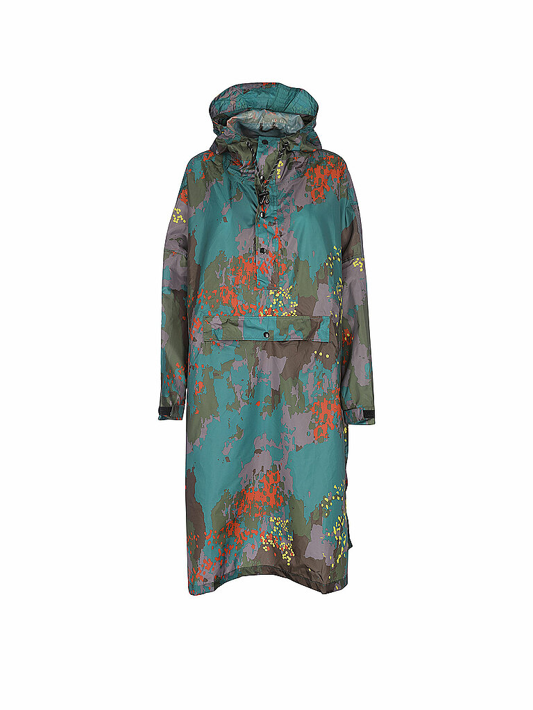 Regenjacke - Regenponcho Forest dunkelgrün damen