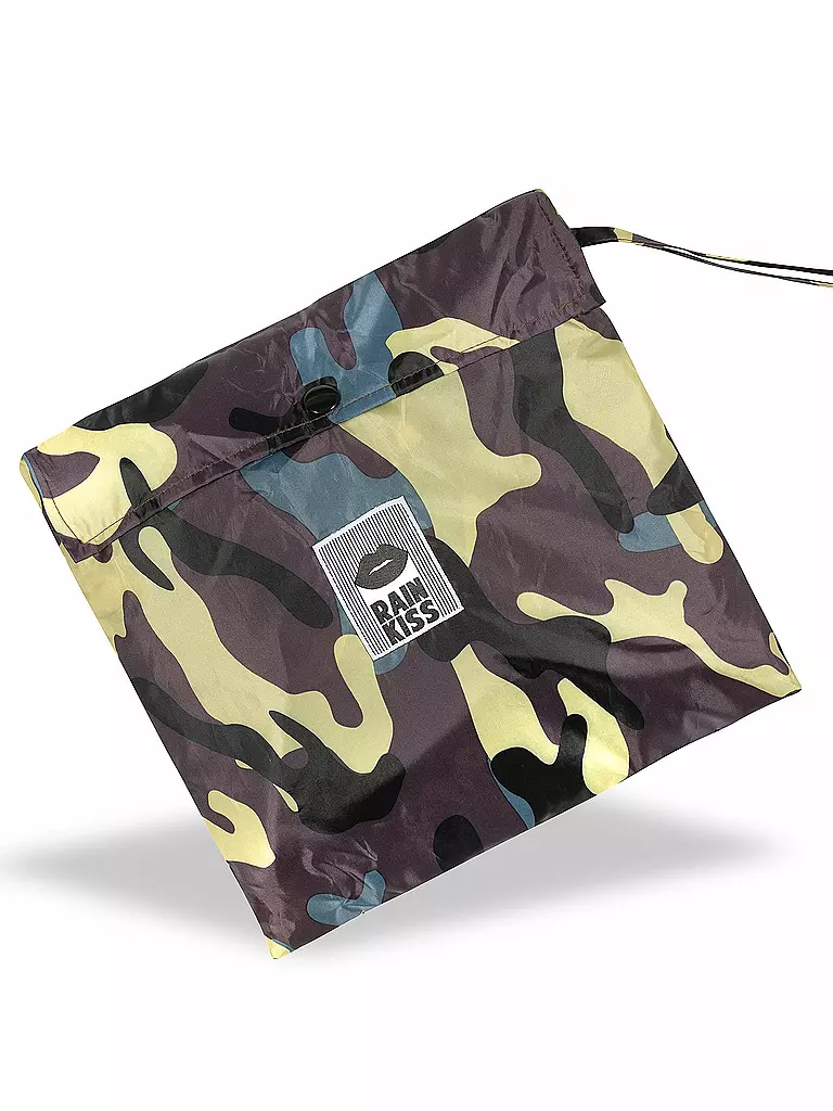 RAINKISS | Kinder Regenjacke - Regenponcho Jungle Com | blau