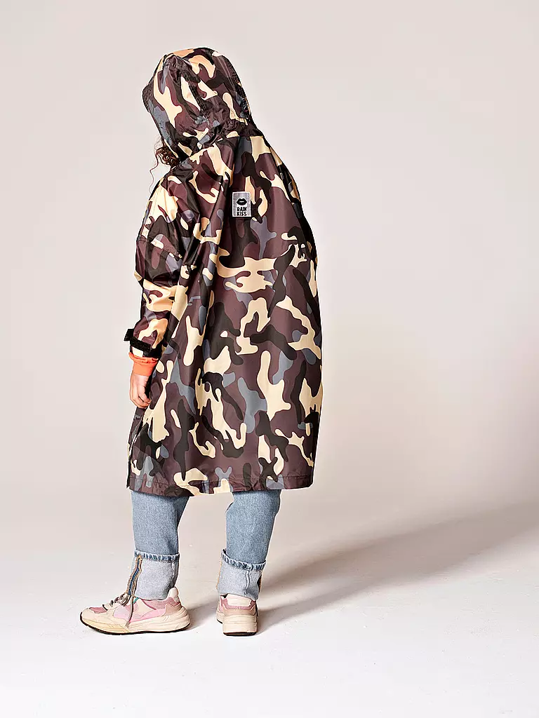 RAINKISS | Kinder Regenjacke - Regenponcho Jungle Com | blau
