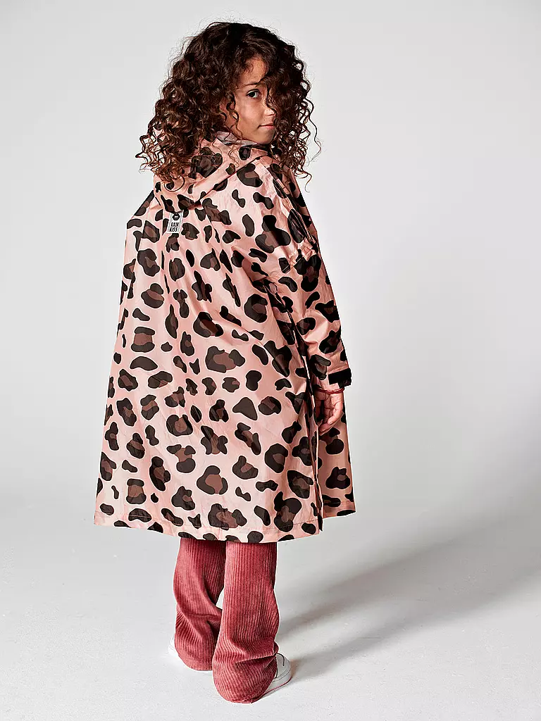 RAINKISS | Kinder Regenjacke - Regenponcho Pink Panth | rosa