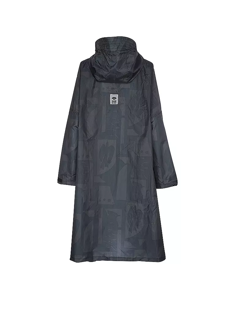 RAINKISS | Regenjacke - Regenponcho Back to Black Art | bunt