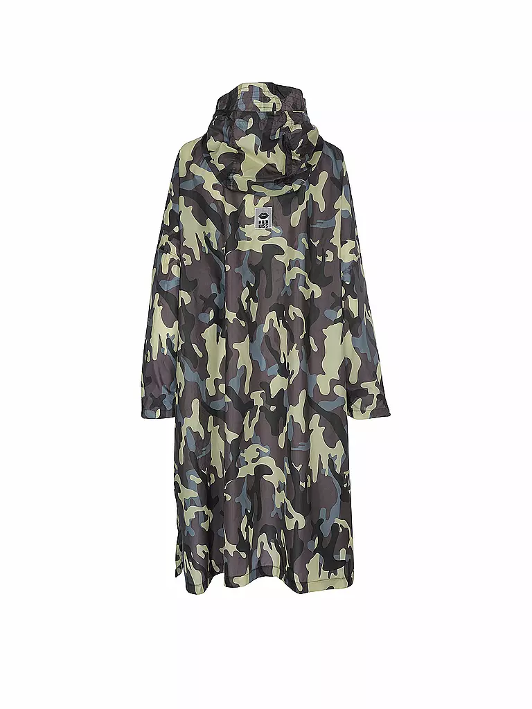 RAINKISS | Regenjacke - Regenponcho Camo | petrol