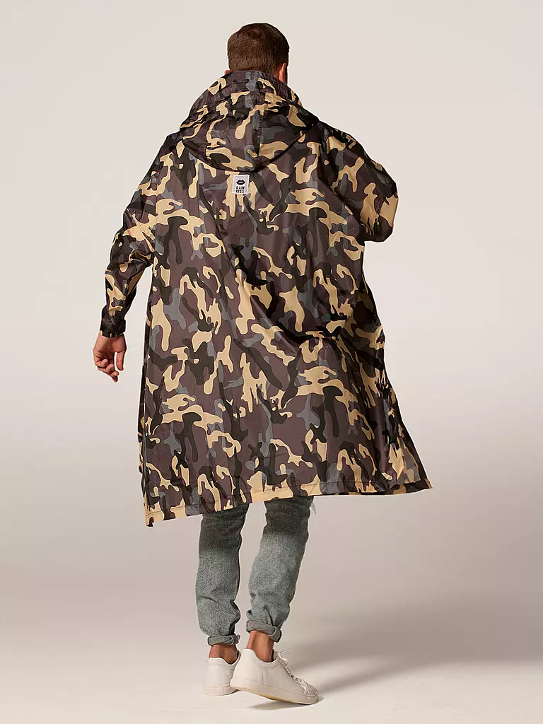 RAINKISS | Regenjacke - Regenponcho Camo | olive