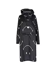 RAINKISS | Regenjacke - Regenponcho Black Polka | schwarz