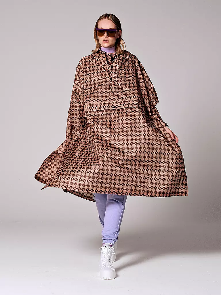 RAINKISS | Regenjacke - Regenponcho Damir | braun