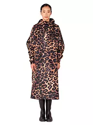RAINKISS | Regenjacke - Regenponcho Black Polka | camel