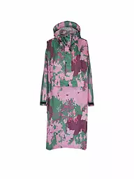 RAINKISS | Regenjacke - Regenponcho Black Polka | rosa