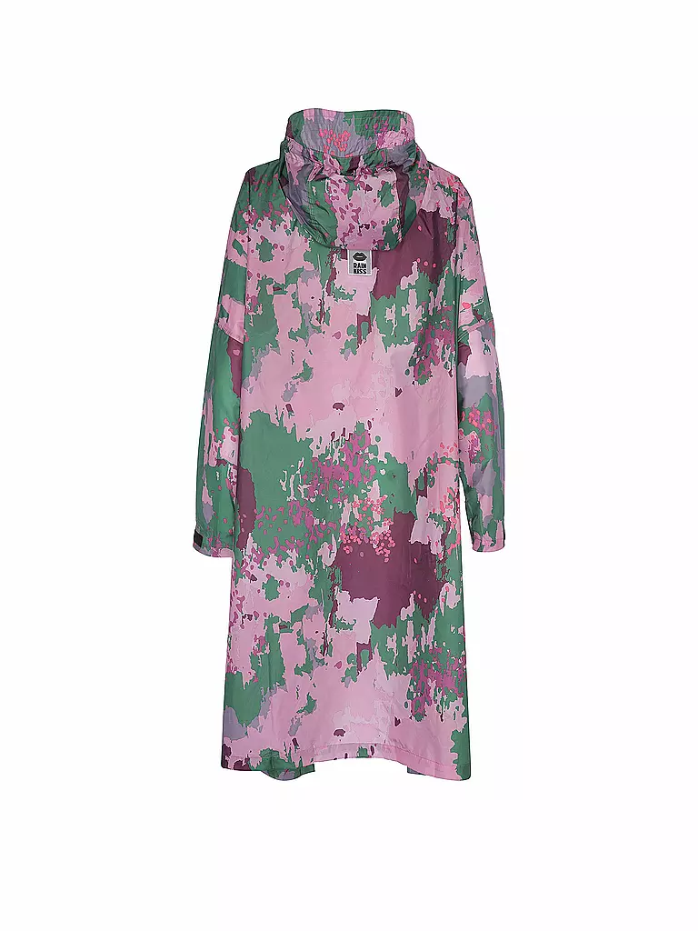 RAINKISS | Regenjacke - Regenponcho Digi Spring Camo | petrol