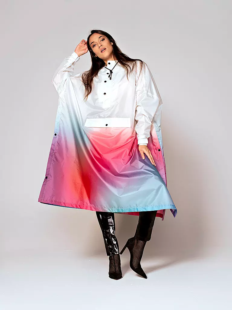 RAINKISS | Regenjacke - Regenponcho Disco Dream | weiss