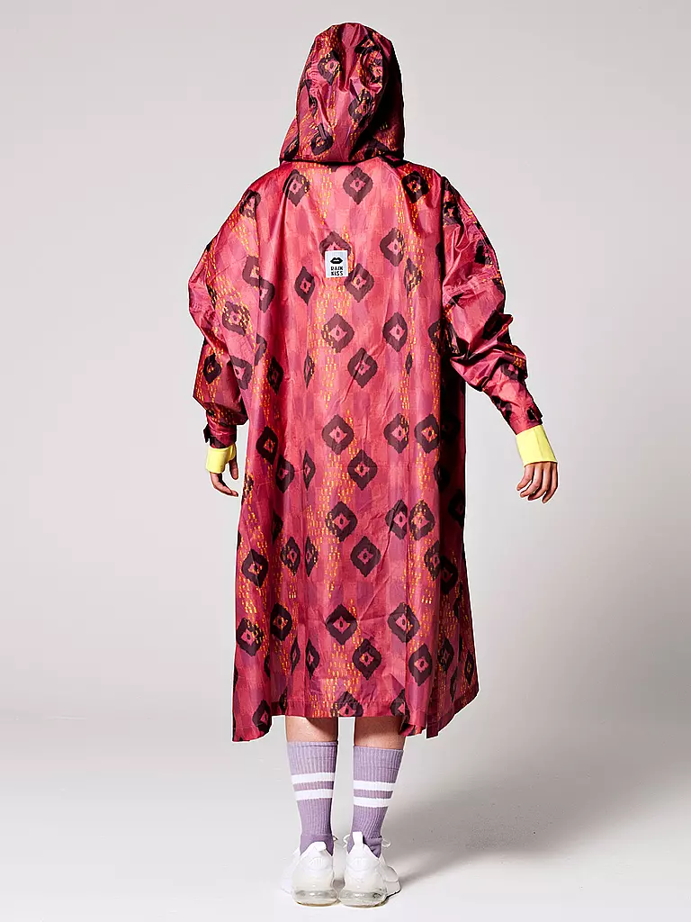 RAINKISS | Regenjacke - Regenponcho Ikat | petrol