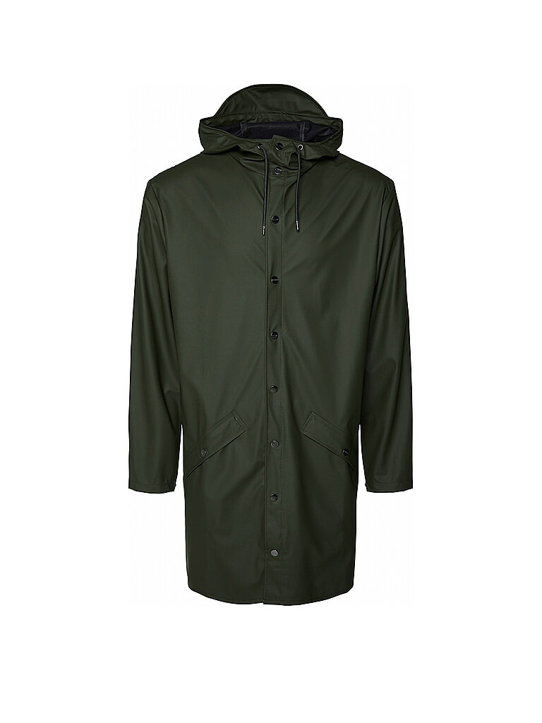 RAINS Parka - Regenjacke dunkelgrün | S