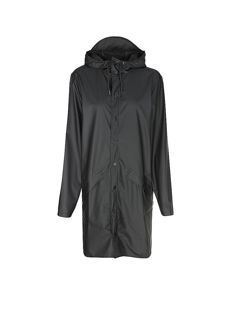 RAINS Parka - Regenjacke schwarz | XL