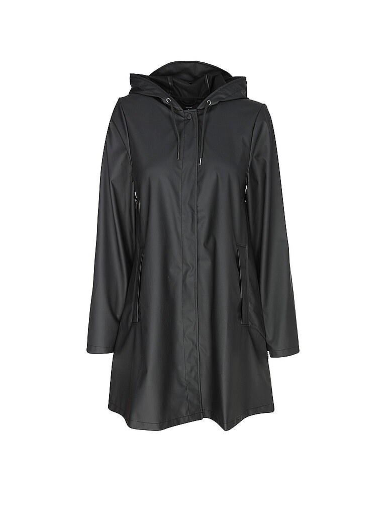 RAINS Regenjacke schwarz | S