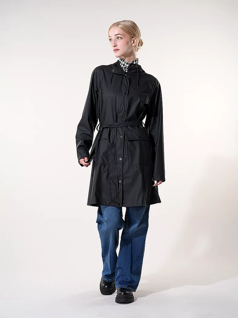 RAINS Regenjacke  schwarz   S damen 5