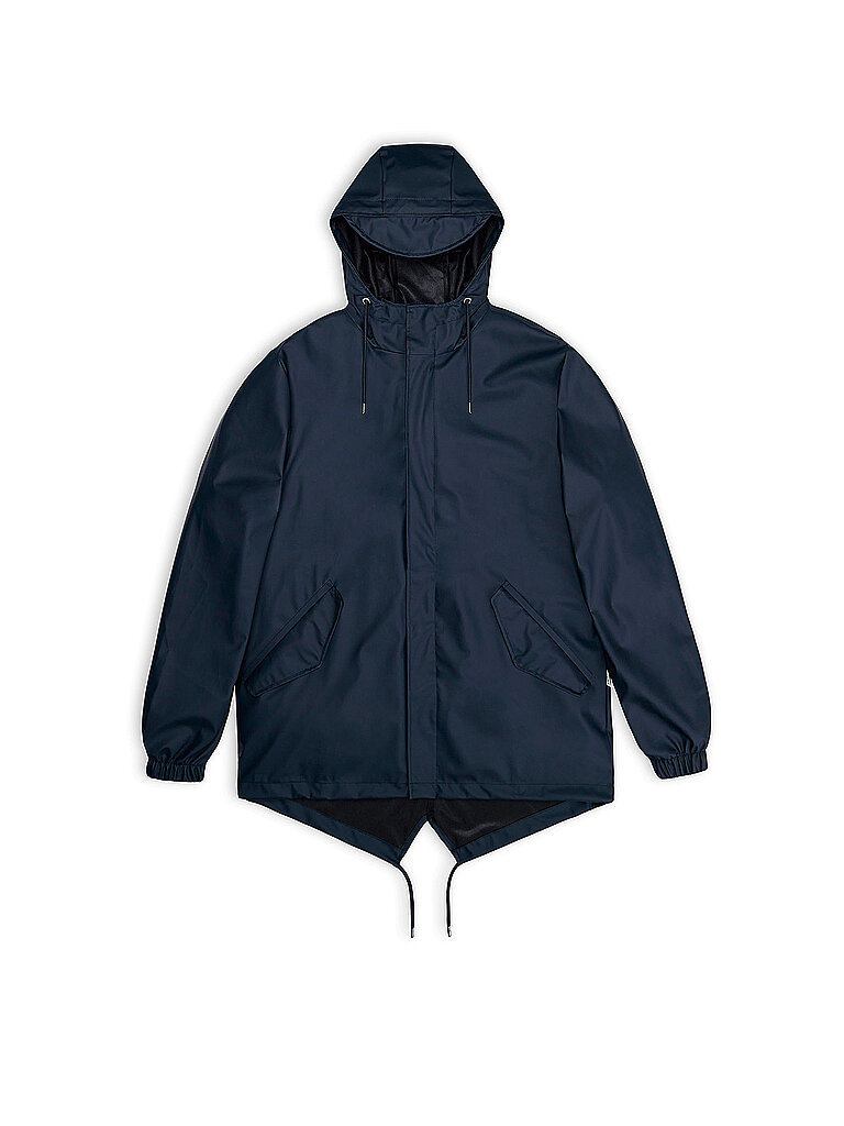RAINS Regenjacke  blau | S