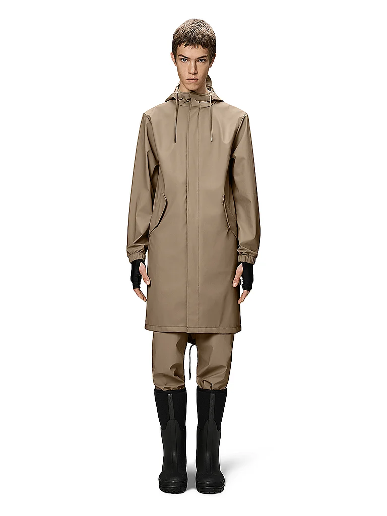 RAINS Parka - Regenjacke beige   S herren 3