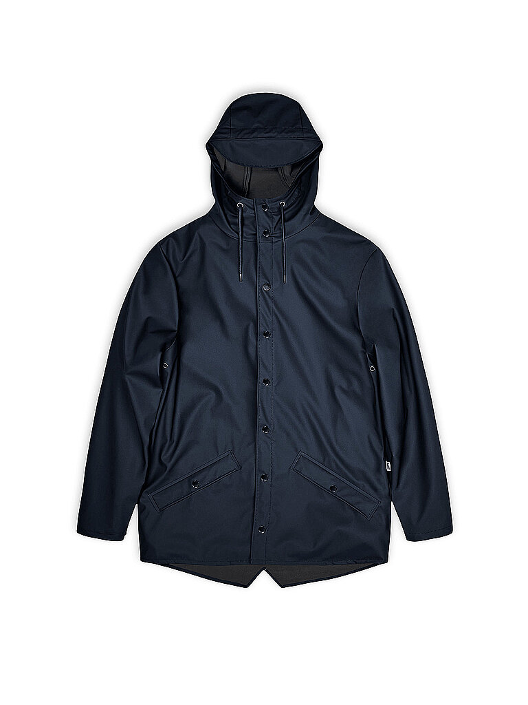 RAINS Regenjacke blau | M