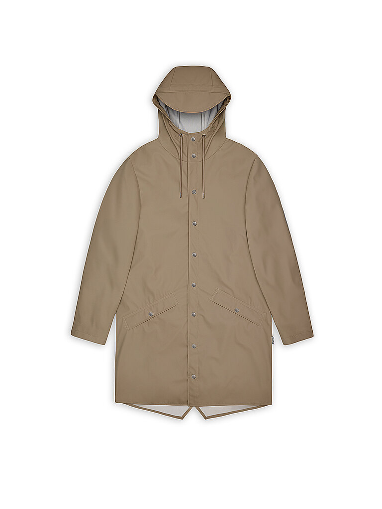 RAINS Regenparka beige XL damen