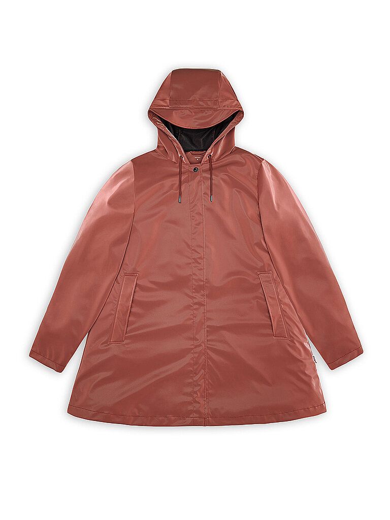 RAINS Regenjacke  orange | XS