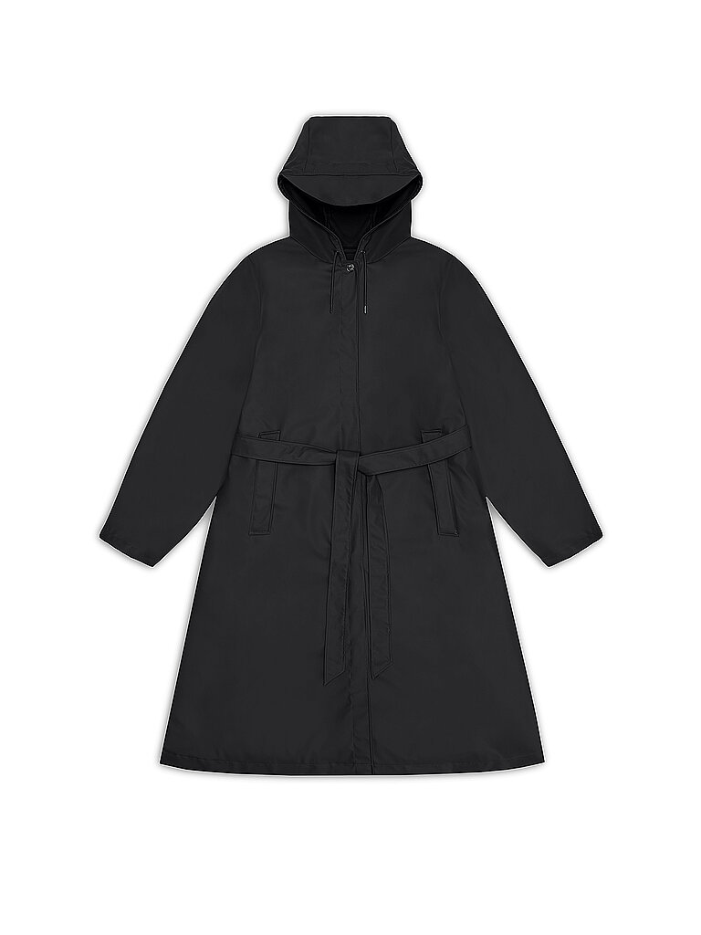 RAINS Regenjacke  schwarz | S