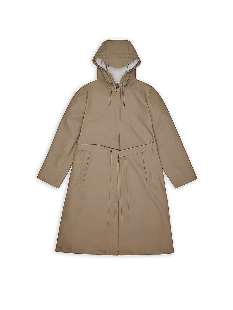 RAINS Regenjacke beige XS damen