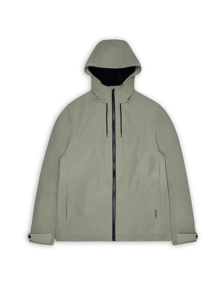 RAINS Regenjacke olive L damen