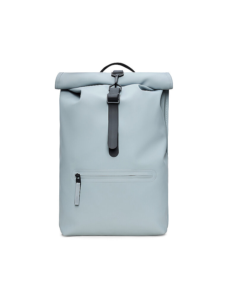 RAINS Rucksack hellblau damen