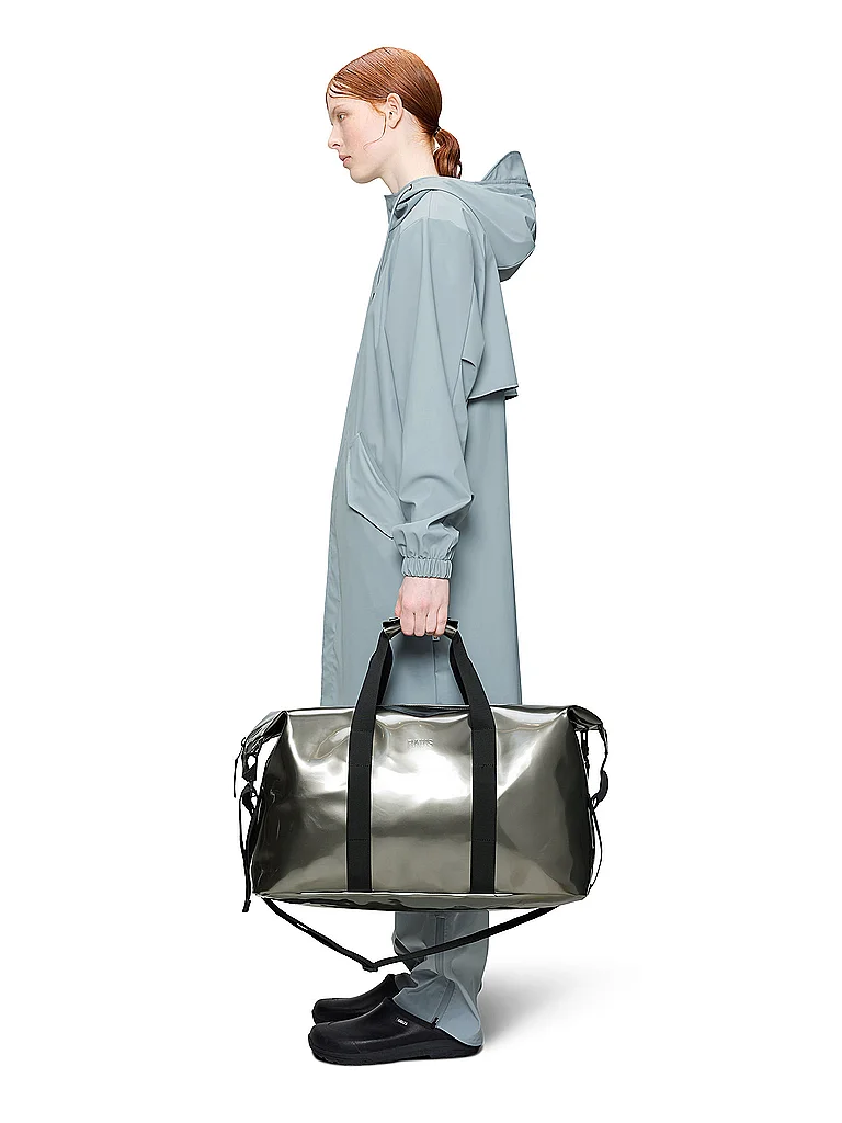 RAINS Tasche - Weekender HILO silber damen 3