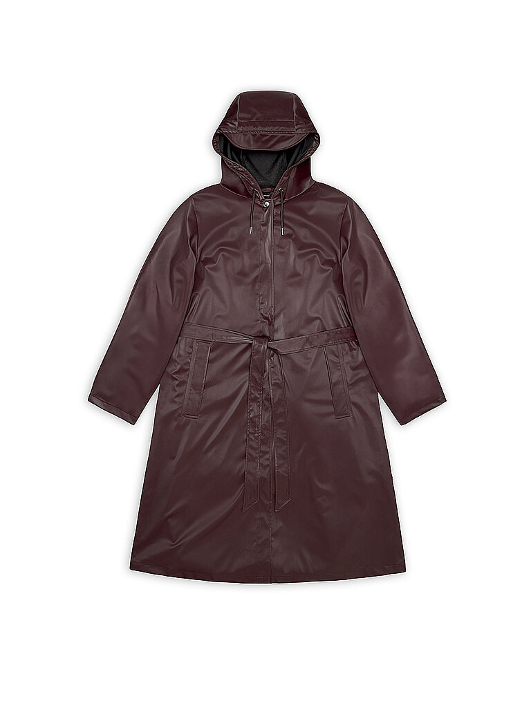 RAINS Regenjacke dunkelrot | S Image