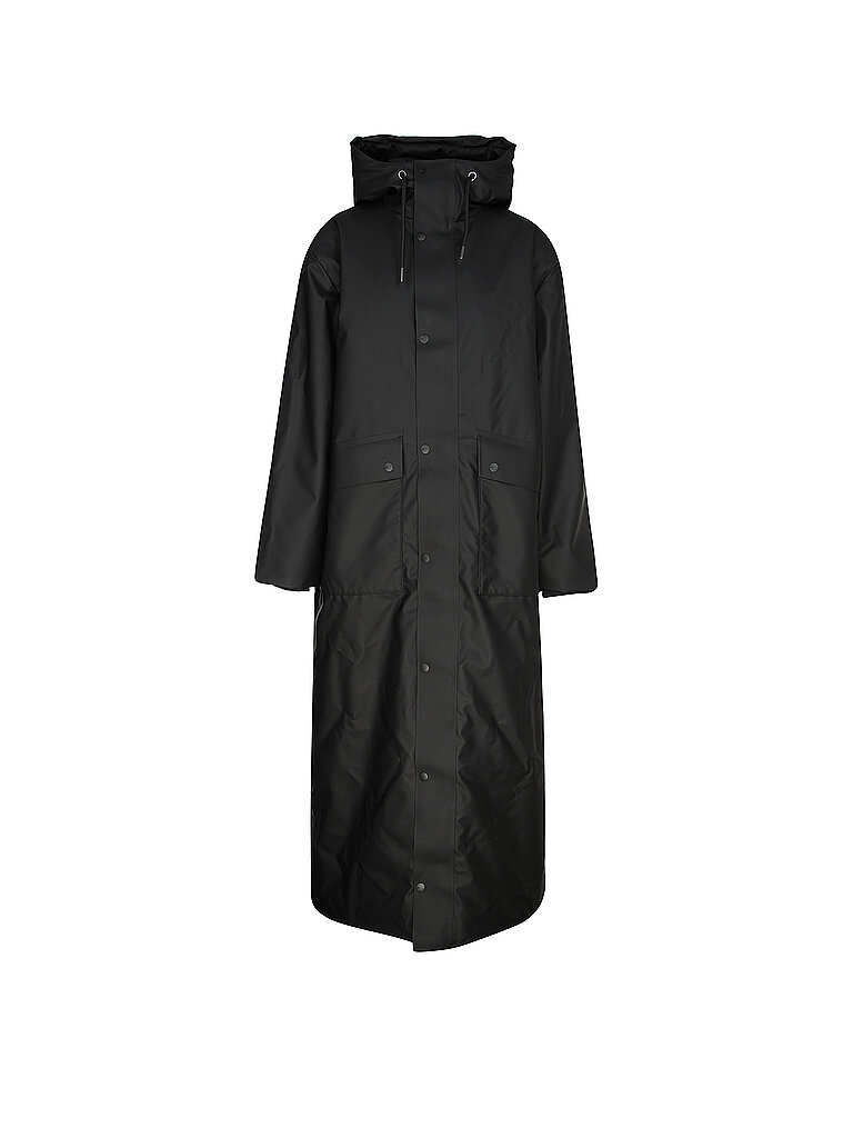 RAINS Regenjacke NOME VISION LONGEST JACKET schwarz | S