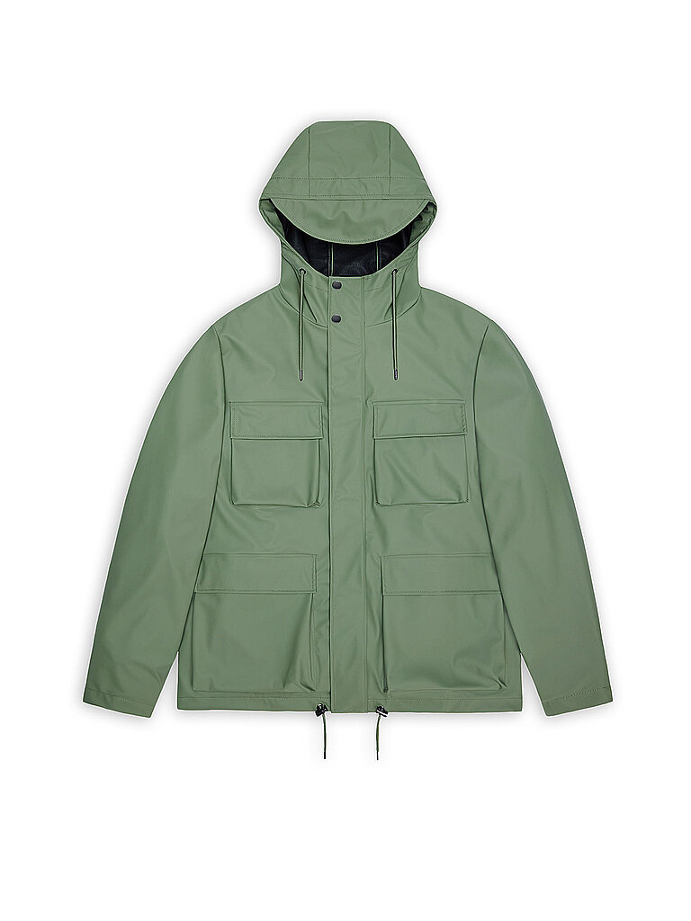 RAINS Regenjacke hellgrün | XL