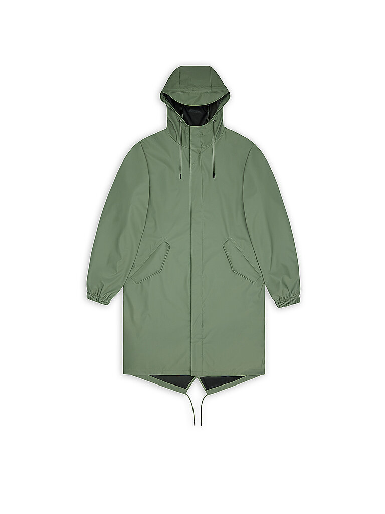Parka - Regenjacke hellgrün XL herren