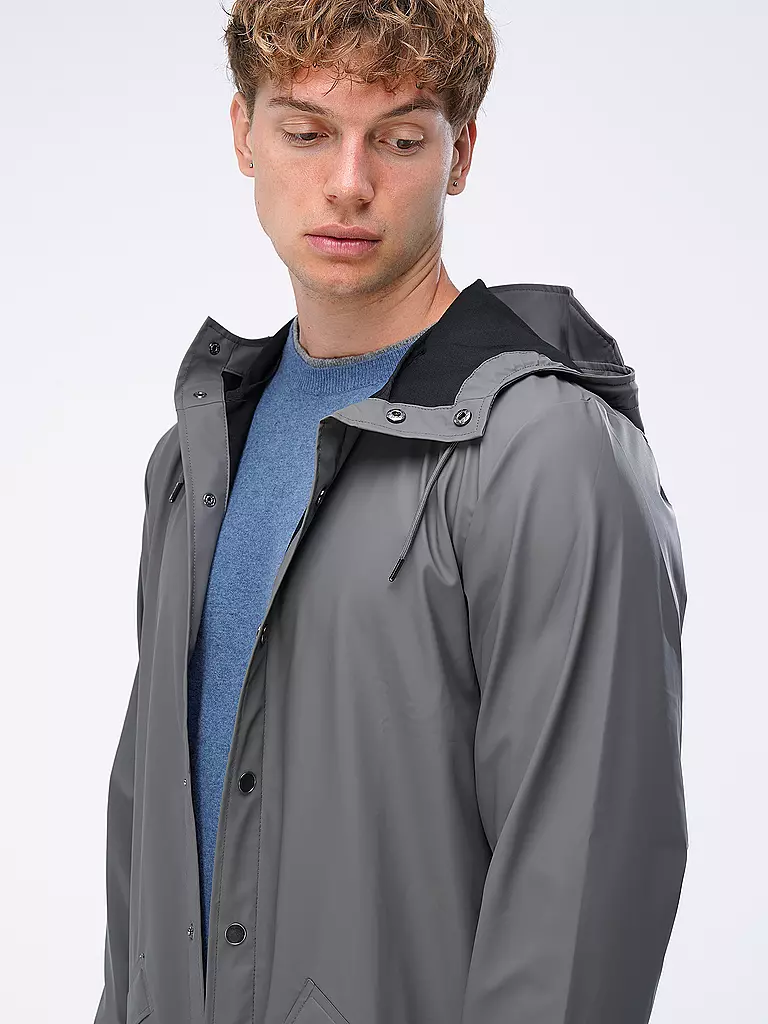 RAINS | Parka - Regenjacke | grau