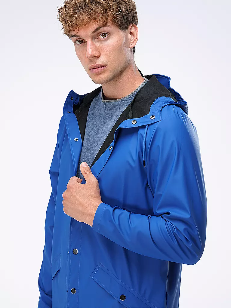 RAINS | Parka - Regenjacke | blau